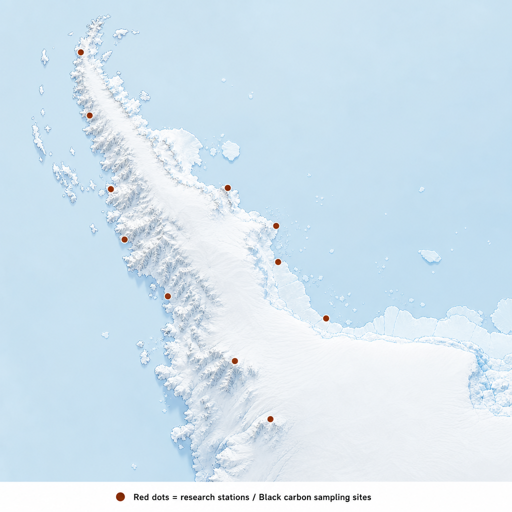 Black Carbon en Antartica